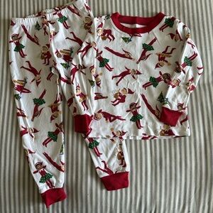 PB Kids Elf On The Shelf 3T Pjs